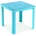 Horecano KIDS-Детска маса 48x48xh40cm ТЮРКОАЗ (TRN- 050-06) (014803)