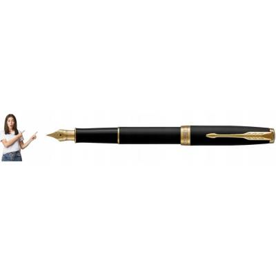 Parker 1502/5131516 Royal Sonnet Matte Black GT plnicí pero