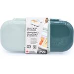 Melii Кутия за закуски Melii - 2 отделения, 480 ml, Sage & Cactus Fern (ML22640)
