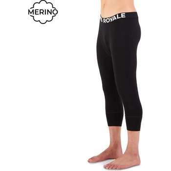 Merino spodky MONS ROYALE Cascade merino flex 200 3/4 black