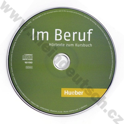 Im Beruf audioCD k učebnici nemčiny