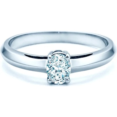 SAVICKI Годежен пръстен: бяло злато, диамант