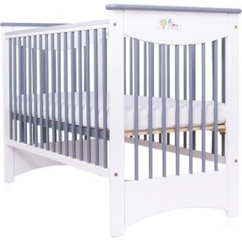 Drewex Laura se stahovací bočnicí bílá/šedá