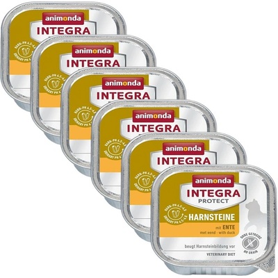 Animonda Integra Protect Cat Harnsteine Urinary - патица 6 x 100 г