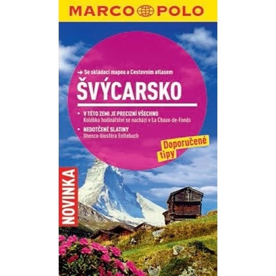 Švýcarsko Průvodce se skládací mapou