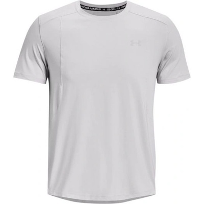 Under Armour Мъжка тениска Under Armour Men's UA Iso-Chill Run Laser Short Sleeve - Сив