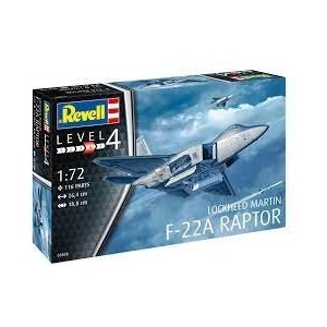 Revell Самолет Локхиит Martin F-22A Raptor - сглобяем модел