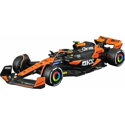 Bburago McLaren F1 Team MCL38 2024 NO4 Norris s jezdcem 1:43