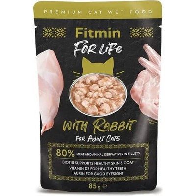 Fitmin Cat For Life Adult Rabbit 28 x 85 g