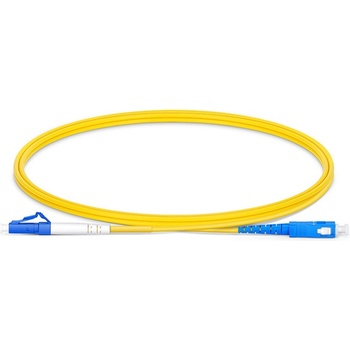 Conneu Оптична пач корда LC/UPC-SC/UPC Сингъл мод 9/125, 1м (CNFJ-LCSCOS2SYE3mm-1)