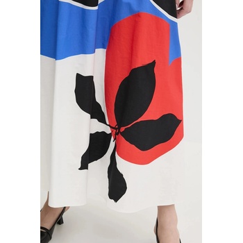 Desigual Памучна пола Desigual FLOR ONDAS_LACROIX (25SWFW14)