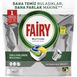 Fairy PLATINUM All in One - таблетки за съдомиялна, 30 бр