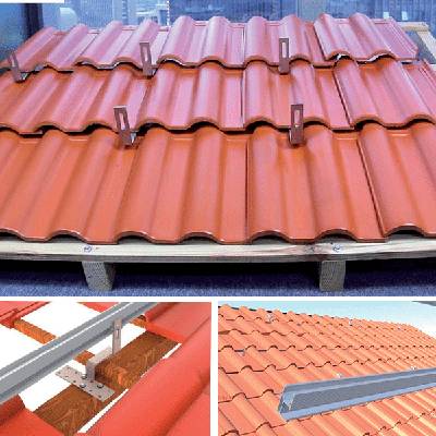 МОНТ. КОНСТР. ЗА КЕРЕМИДЕН ПОКРИВ 430w ПАНЕЛ 3.6kw (42343036p/tr)