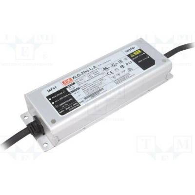 MEAN WELL XLG-200-L-A Napájecí zdroj: spínaný; LED; 200W; 142÷285VDC; 0,35÷1,05A; IP67