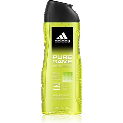 Adidas Pure Game душ-гел за лице, тяло и коса 3 в 1 за мъже 400ml