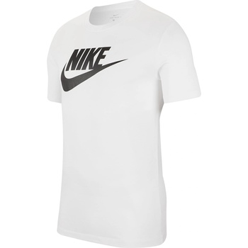 Image 1 of Nike Мъжка тениска Nike Icon Futura T-Shirt Mens - White/Black