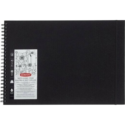 Hahnemühle Skicář Derwent SketchStore úrovně A3