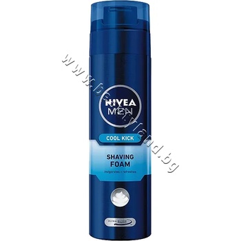 Nivea Пяна Nivea Men Cool Kick Shaving Foam, p/n NI-81765 - Освежаваща пяна за бръснене (NI-81765)