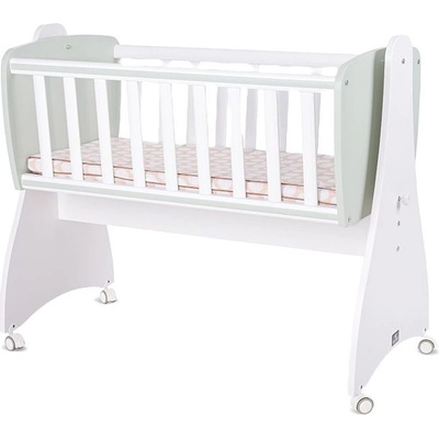 Lorelli Бебешко легло-люлка Lorelli - First Dreams, бяла/зелена (10150550040)