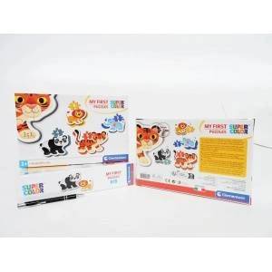 Clementoni Wild Animals My First Puzzle 3-6-9-12pcs