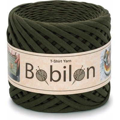 Špagáty Bobilon MEDIUM 7-9 mm Moss Green