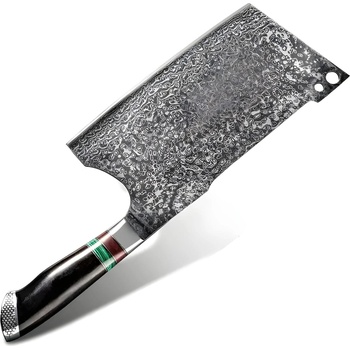 HARAHU Дамаски кухненски нож harahu ma-29016 - Тъмно кафяв kp29016 (ma-29016)