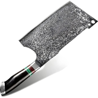 HARAHU Дамаски кухненски нож harahu ma-29016 - Тъмно кафяв kp29016 (ma-29016)