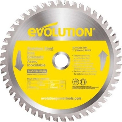 Evolution Widiowa TCT Saw pro řezání nerezové oceli 180 mm 48Z EVO-180-48-SN