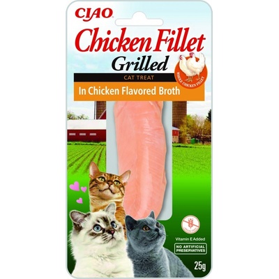 Churu Cat Grilled Chicken Fillet in Flavored Broth 25 g