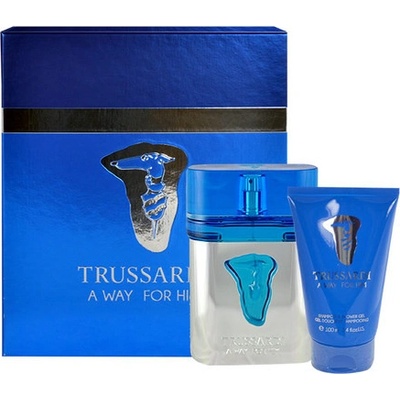 Trussardi A Way for Him EDT 100 ml + sprchový gél 100 ml pre mužov darčeková sada