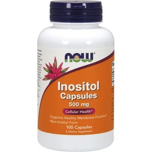NOW Inositol 500 mg капсули 100 бр.