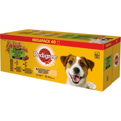 PedigreeAdult hovädzie hydinové, jahňacie 40 x 100 g