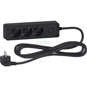Schneider Electric 3 Plug 3 m Switch (ST9433B)