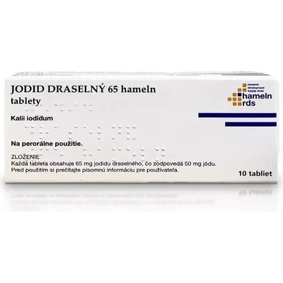 Hameln Jodid Draselný 65 Mg 10 tablet