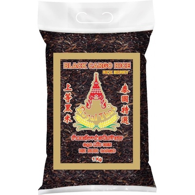 Royal Thai Černá rýže Black Cargo Rice Rice Berry 1 kg