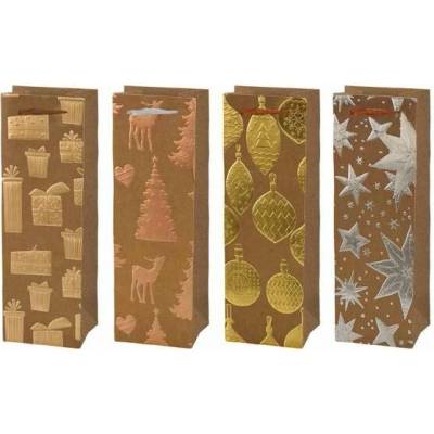 Taška MFP vánoční T12 KRAFT mix V29 (120x360x85)