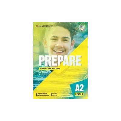 Prepare 3/A2 Student´s Book with eBook, 2nd - Joanna Kosta