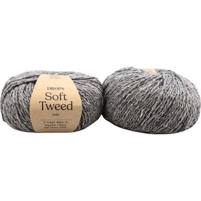 Drops Soft Tweed 07 kámen