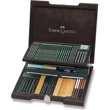 Faber-Castell Grafitové tužky Pitt Monochrome sada 81 ks 112971