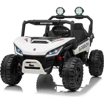 Beneo Elektrické autíčko T-REX Ride 4x4 Dvojmiestne biela