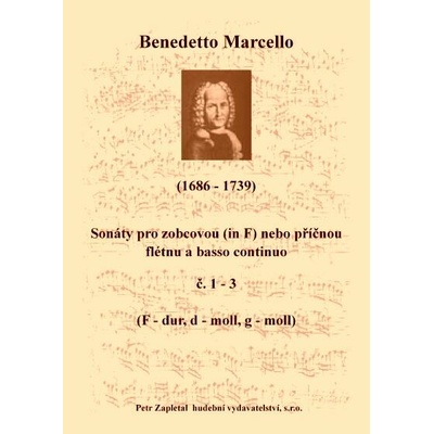 Marcello Benedetto Sonáty pro zobcovou in F nebo příčnou flétnu a basso continuo č. 1 3