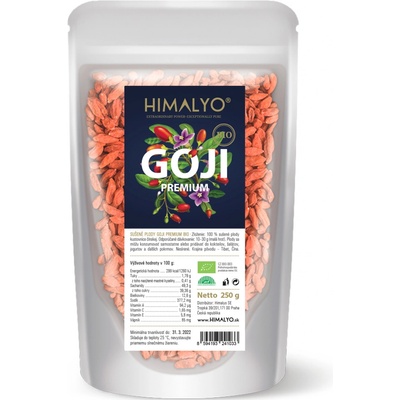 HIMALYO Goji Premium sušené plody 500 g
