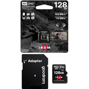 GOODRAM microSD UHS-I U3 128GB IR-M3AA-1280R12