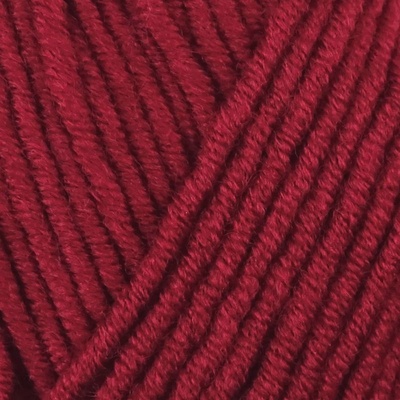 YarnArt Merino Bulky 3024 tmavá červená