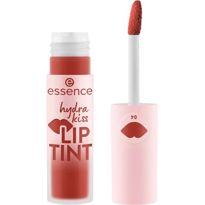 essence Hydra Kiss LIP TINT farba na pery 04 Classy Red 4 ml