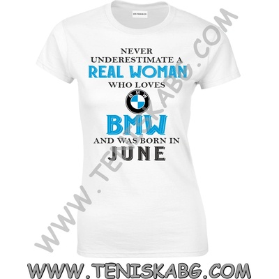 Fruit of the Loom Тениска - Real woman BMW