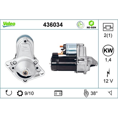 VALEO Štartér 436034