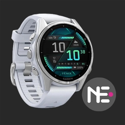 Garmin Fenix 8 AMOLED 43mm White Stone 010-02903-00