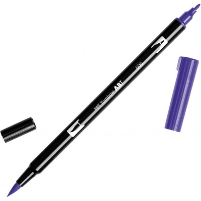 Oboustranný štětcový fix Tombow ABT DUAL - fialová Barva: 606 - Violet