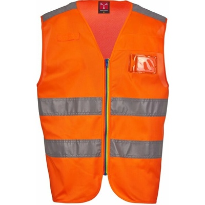 Payper reflexná vesta ACE oranžová fluo
